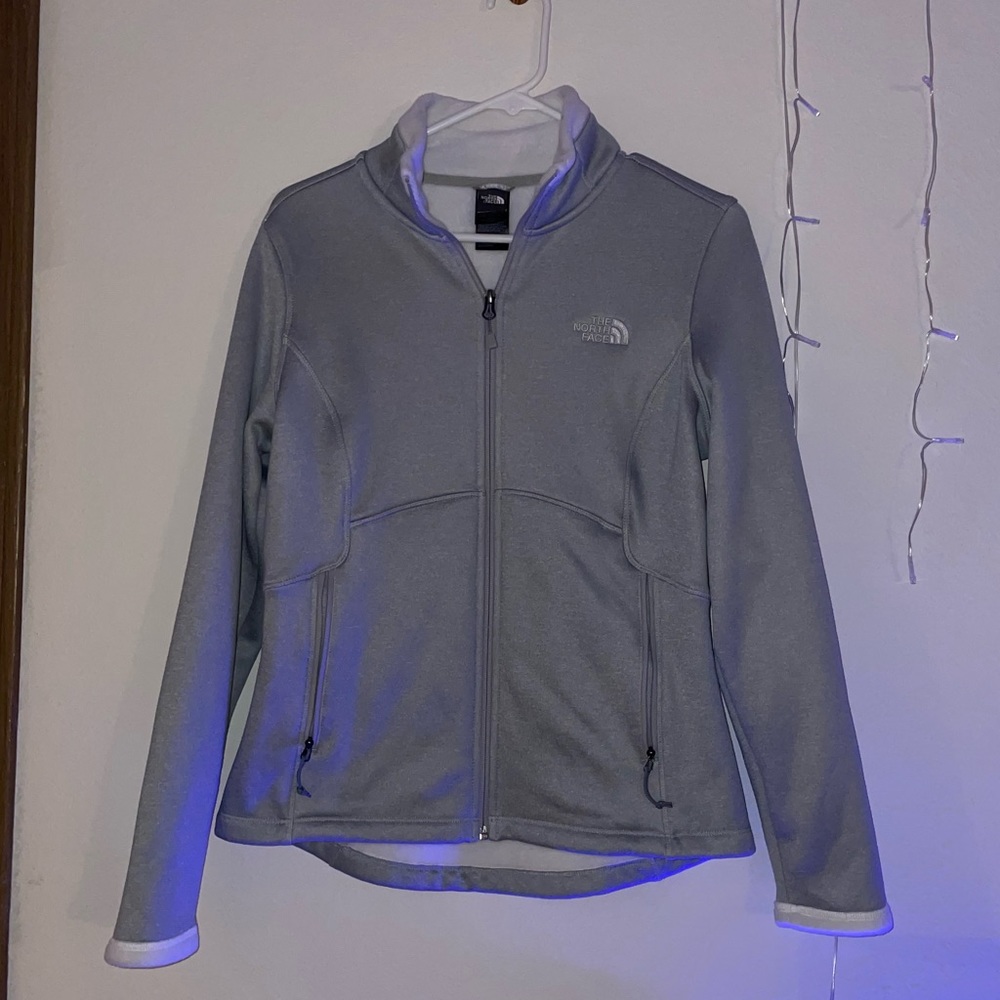 North Face gray jacket